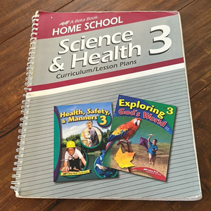 A Beka Science & Health 3 Curriculum Lesson Plans Teacher Edition